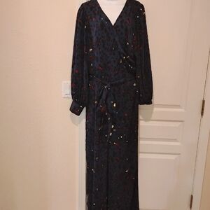 Unique Vintage Flare Jumpsuit Size 14